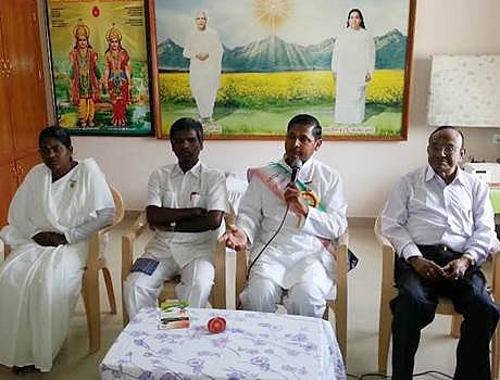 சிதம்பரம் வந்த பிரம்மகுமாரிகள் இயக்க விழிப்புணர்வு பேரணிக்கு வரவேற்பு